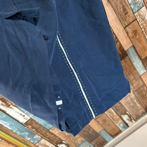 Cubavera small blue button down shirt - Picture 8 of 13